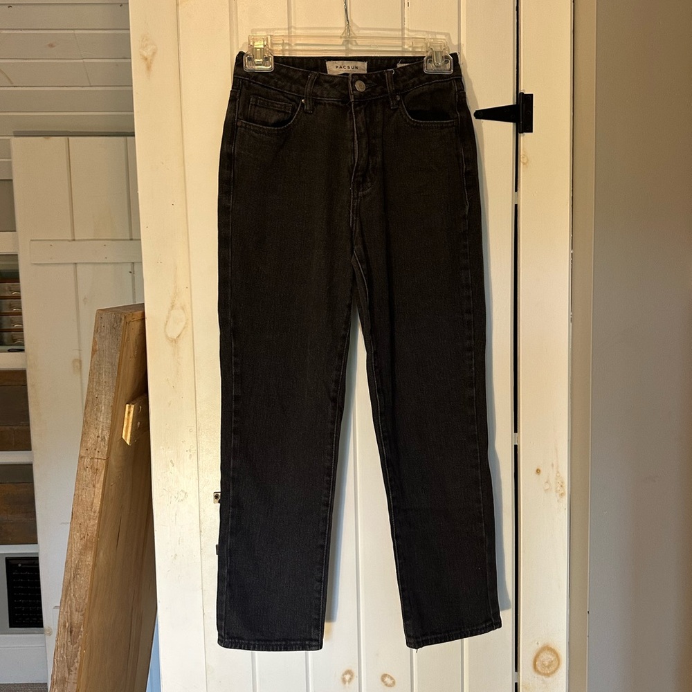 PacSun black mom Jean